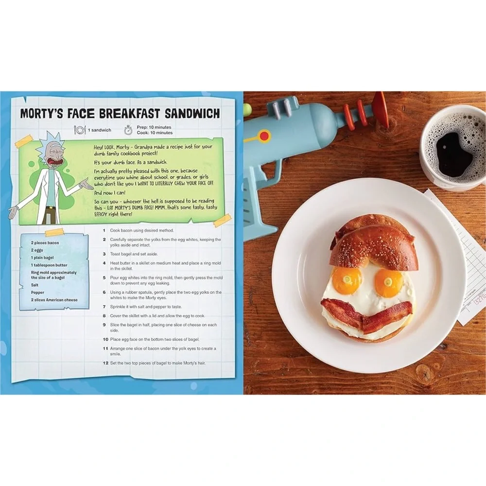 Adult Swim Rick and Morty- The Official Cookbook